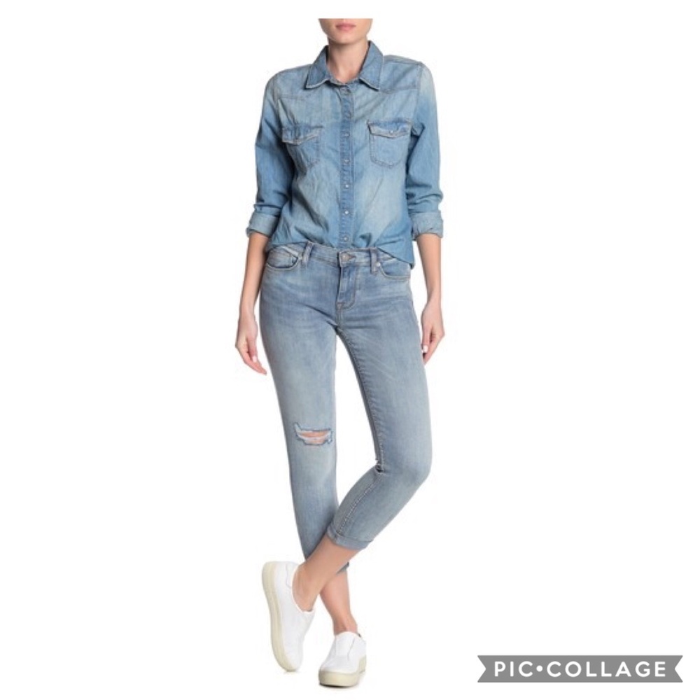 HUDSON | Crop Harkin Super Skinny With Cuff